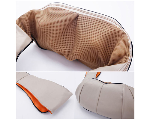 2023 Portable rechargeable wireless electric massager, suitable for neck and shoulder massage collars, with heating function